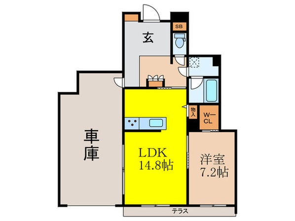 グランプルミエールの物件間取画像